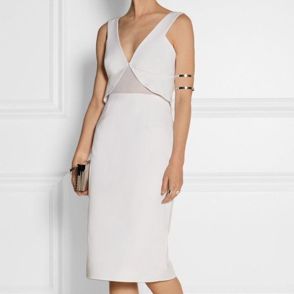 cushnie et ochs white dress